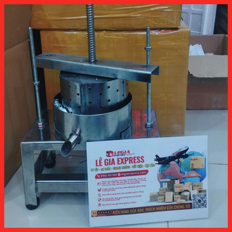 Chuyển phát nhanh máy móc cồng kềnh đi quốc tế