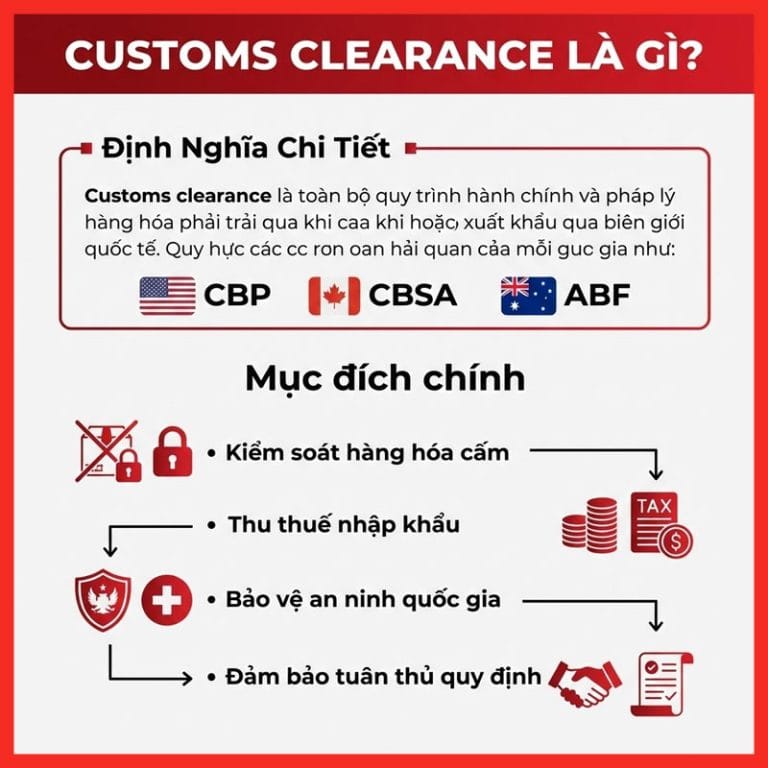 Customs Clearance Là Gì? Hướng Dẫn Thông Quan Hải Quan A-Z [2026]